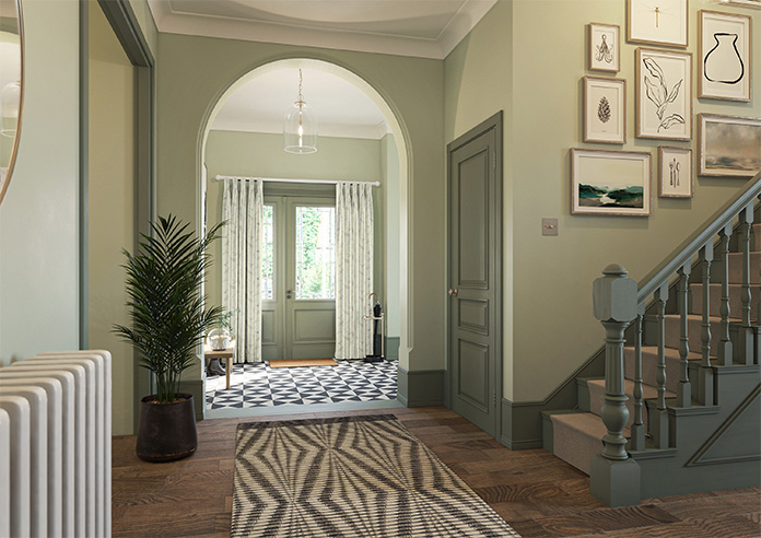 Dragonflies, Soft Green - Made to Measure Curtains - Image 8